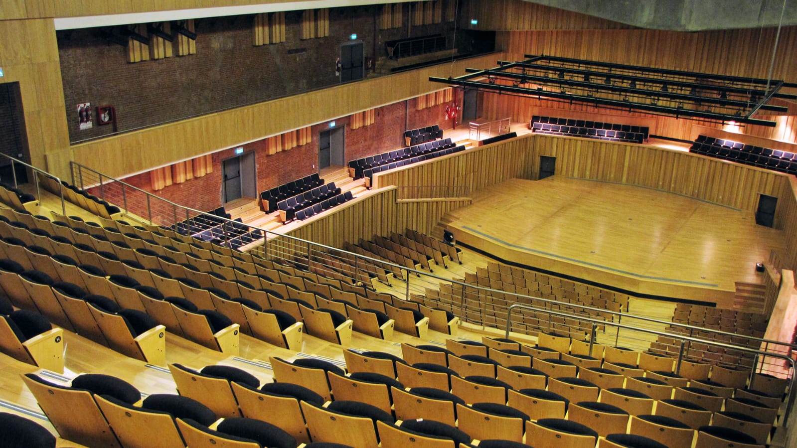 Vista general de la sala de la Usina del Arte